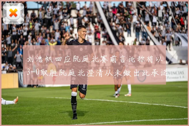 刘浩帆回应阮庭北赛前言论称将以3-0取胜阮庭北澄清从未做出此承诺